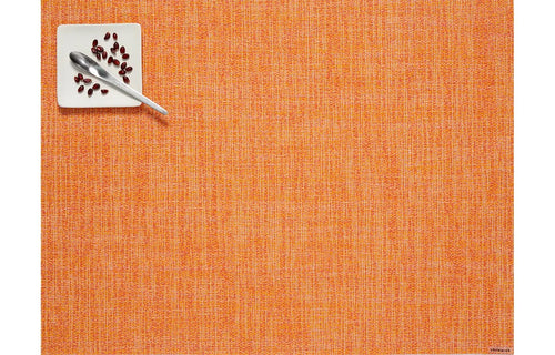 Boucle Tabletop Placemat by Chilewich - Tangerine Placemat.