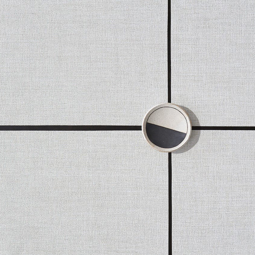 Boucle Tabletop Placemat by Chilewich, showing closeup view of boucle tabletop placemats in live shot.