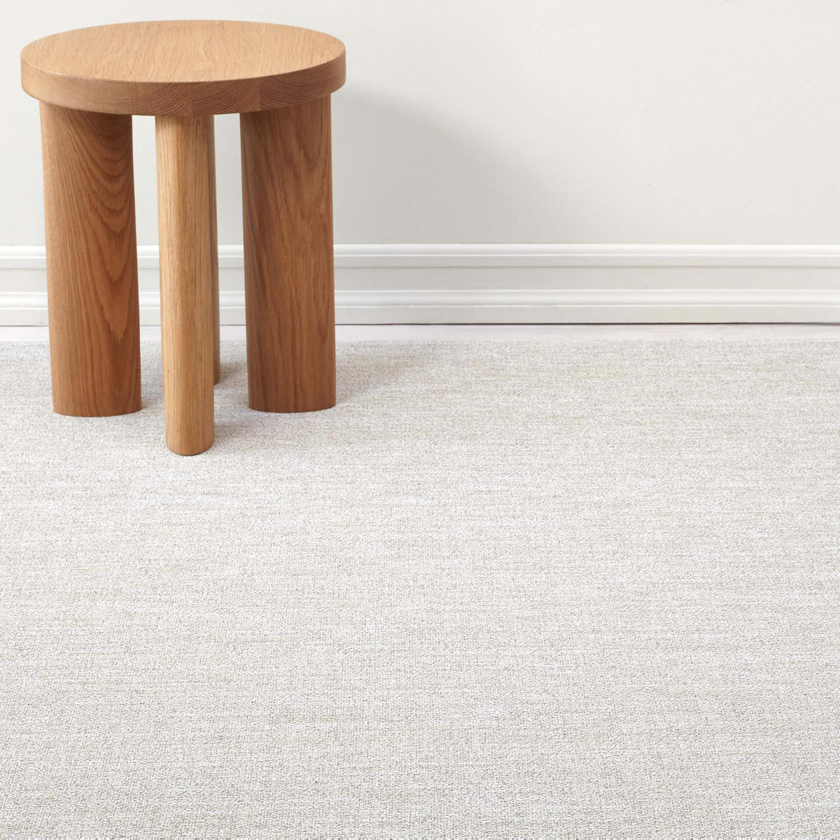 Boucle Woven Floor Mat by Chilewich, showing boucle woven floor mat in live shot.