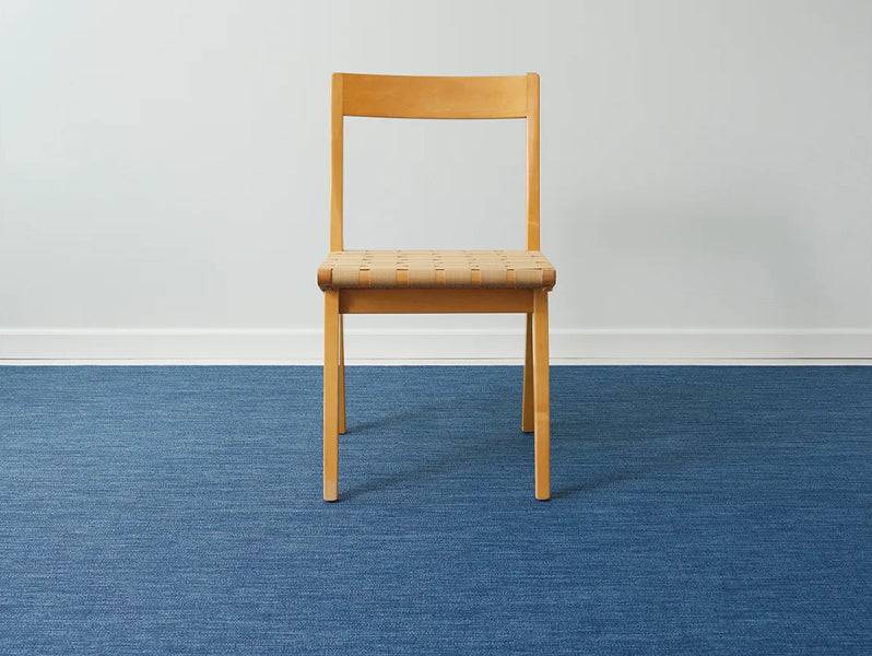 Boucle Woven Floor Mat by Chilewich, showing boucle woven floor mat in live shot.