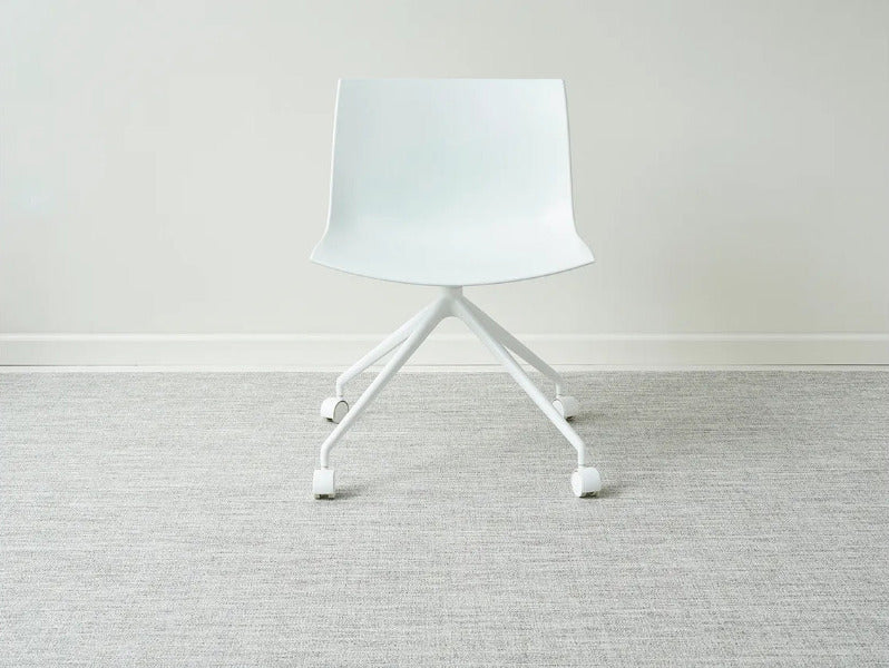 Boucle Woven Floor Mat by Chilewich, showing boucle woven floor mat in live shot.
