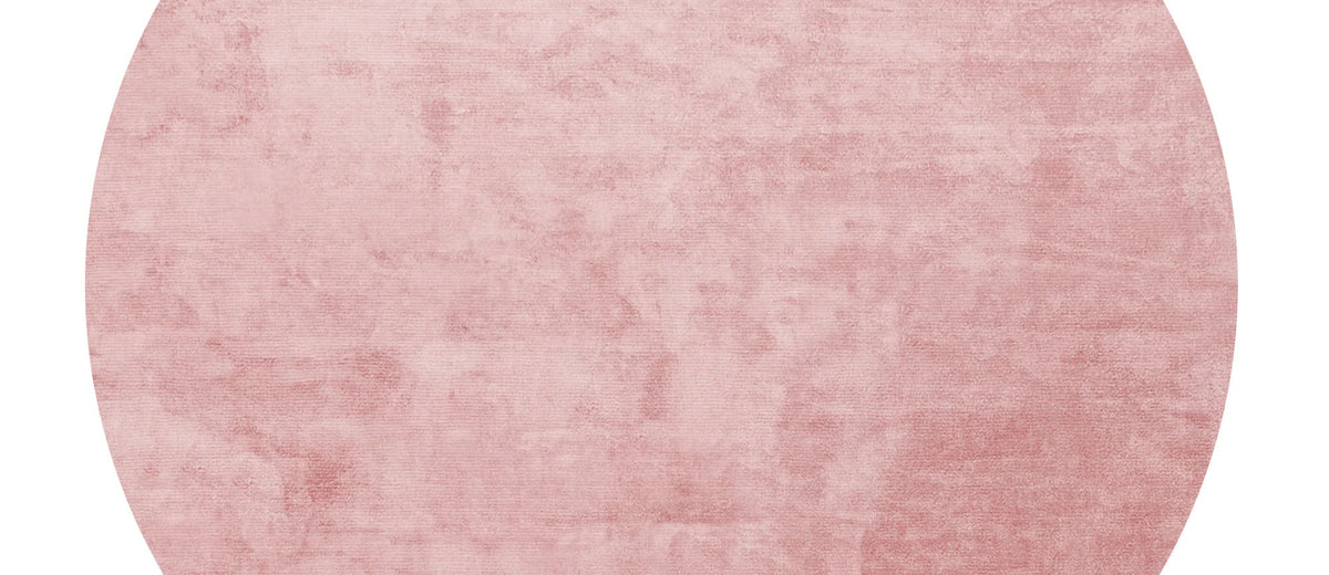 Boyar Vida BA20 Rug by Second Studio, showing closeup view of boyar vida ba20 rug by second studio in pink.