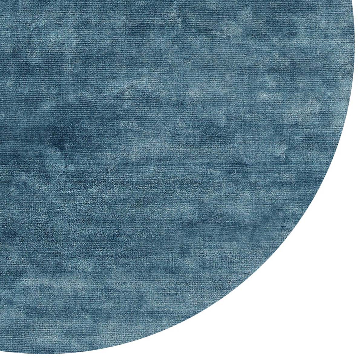 Boyar Vida BA21 Rug by Second Studio, showing closeup view of boyar vida ba21 rug by second studio in blue.