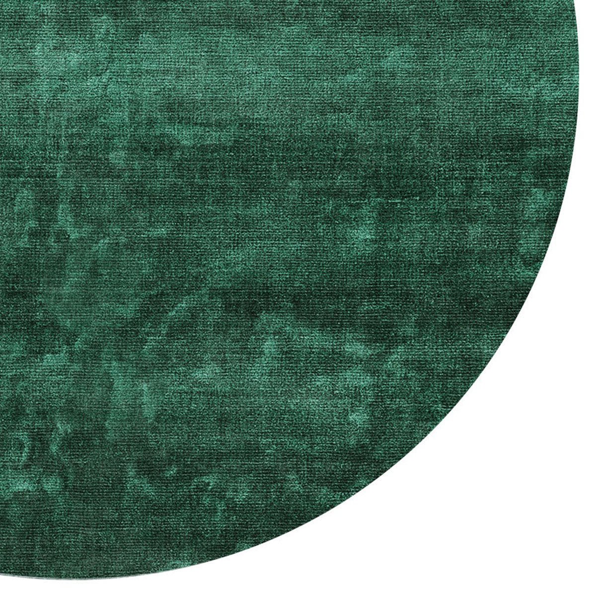Boyar Vida BA22 Rug by Second Studio, showing closeup view of boyar vida ba22 rug by second studio in emerald.