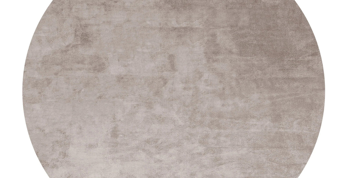 Boyar Vida BA24 Rug by Second Studio, showing closeup view of boyar vida ba24 rug by second studio in taupe.