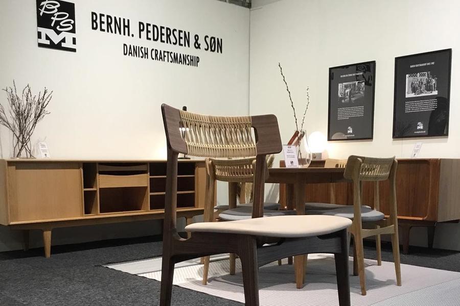 BPS 83" Sideboard No. 156 by Bernh. Pedersen & Son, showing bps 83" sideboard no. 156 in live shot.