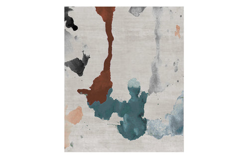 Brizio Crudo No 190 BO190 Rug by Second Studio - Rectangular/Multi Colors.