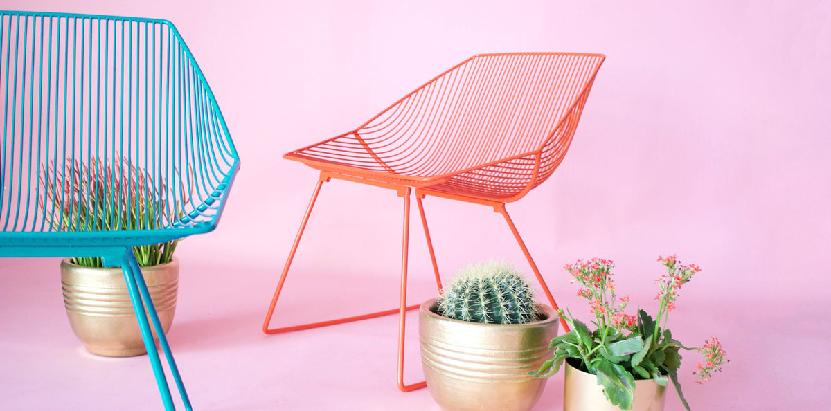 Bunny Lounge Chair by Bend, showing bunny lounge chairs in live shot.