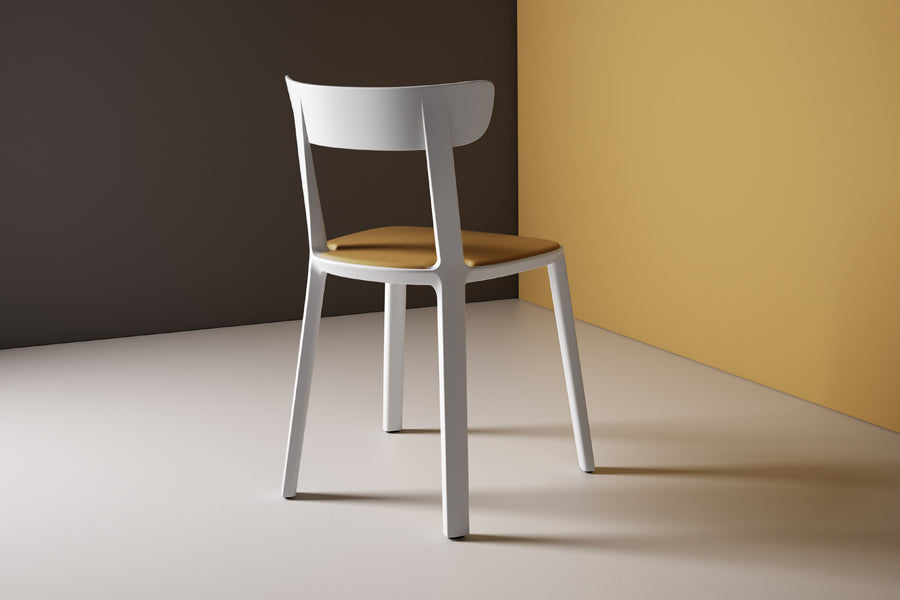 Cadrea Chair by Toou, showing cadrea chair in live shot.