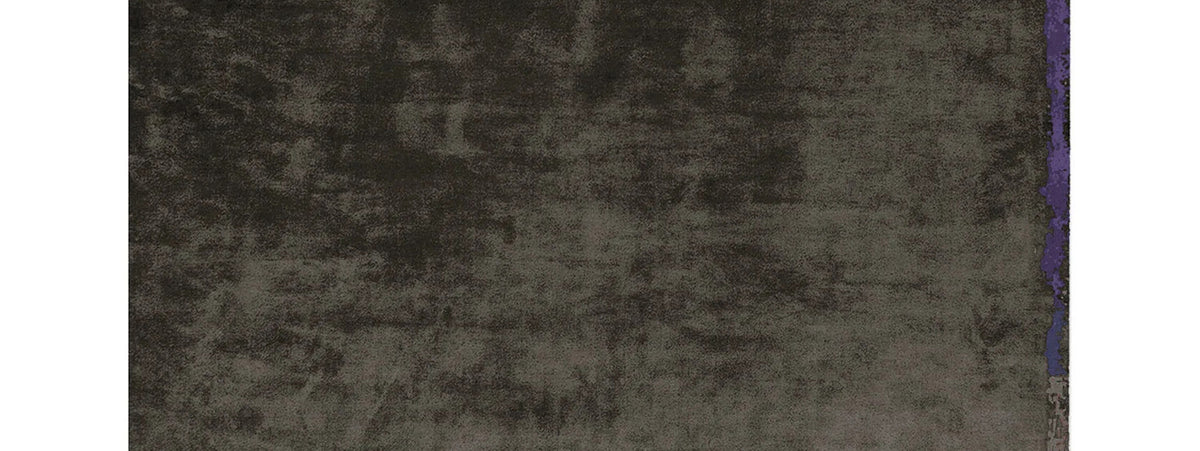 Cameleon CN92 Rug by Second Studio, showing closeup view of cameleon cn92 rug by second studio in brown & purple.