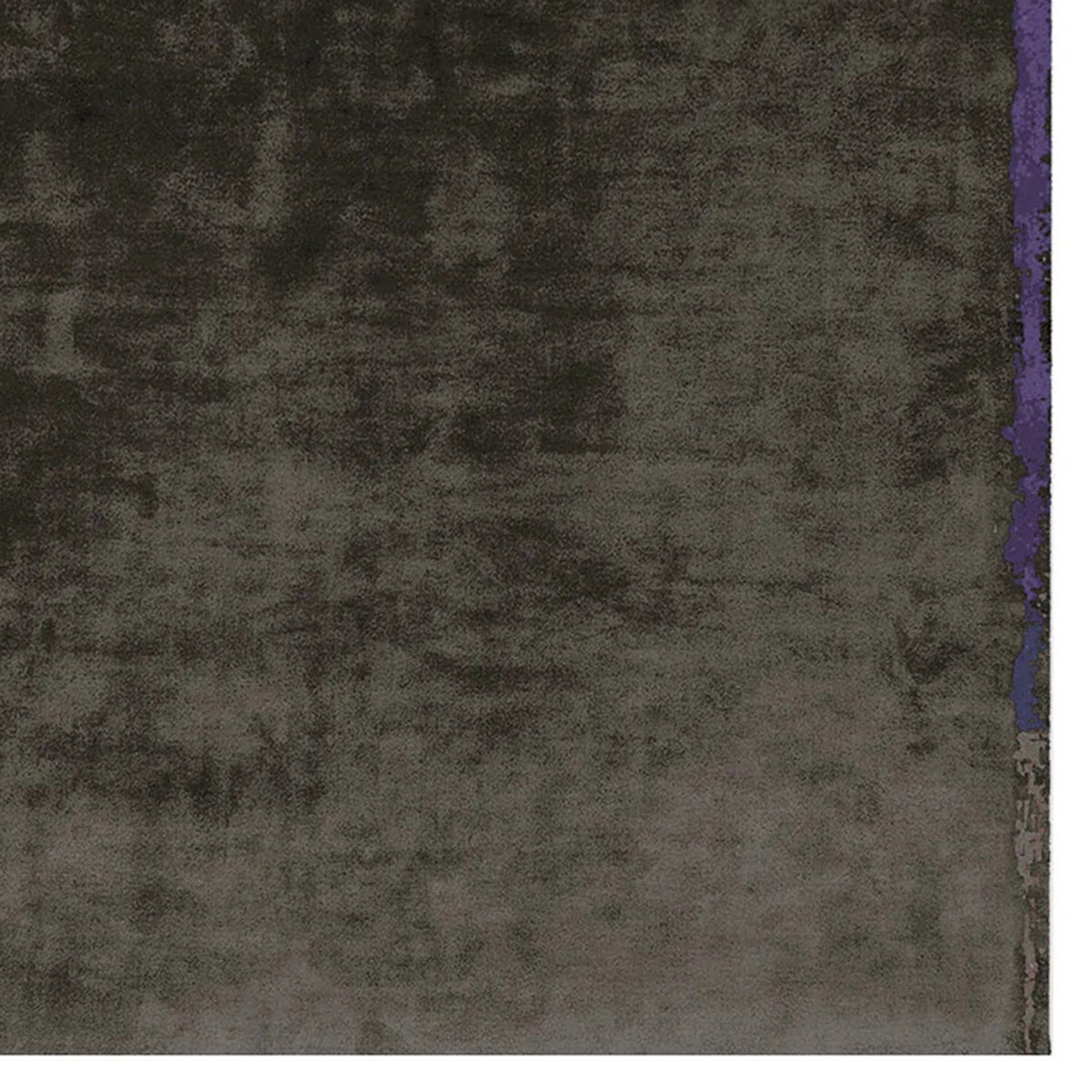 Cameleon CN92 Rug by Second Studio, showing closeup view of cameleon cn92 rug by second studio in brown & purple.