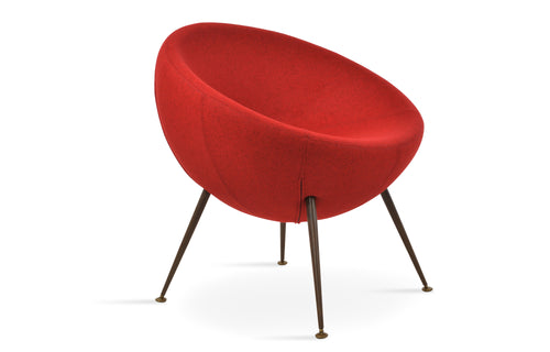 Moon Arm Chair by SohoConcept - Camira Blazer Red Tweed Wool