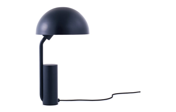 Cap US Table Lamp by Normann Copenhagen - Midnight Blue Powder Coated Steel.