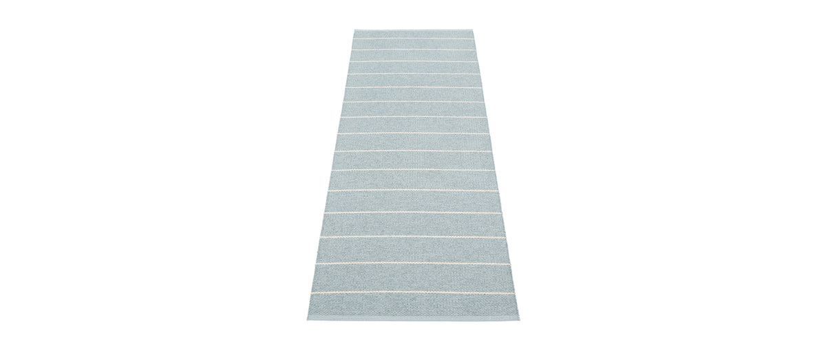 Carl Blue Fog & Dove Blue Rug by Pappelina, showing of carl blue fog & dove blue rug.