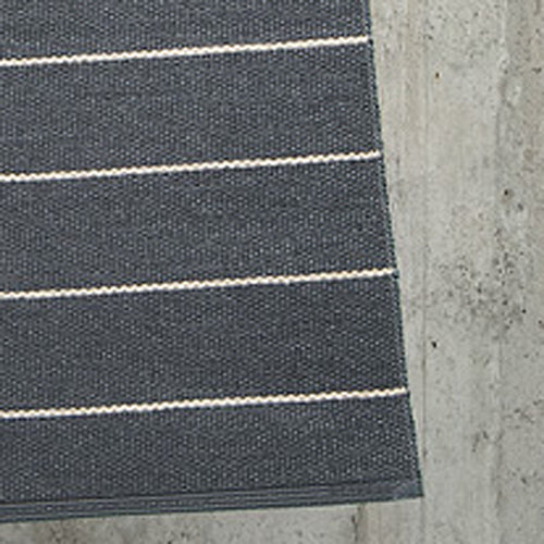 Carl Granit & Storm Rug by Pappelina, showing closeup view of carl granit & storm rug.