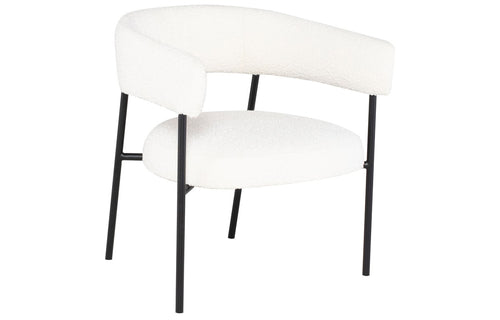 Cassia Occasional Chair by Nuevo - Buttermilk Boucle.