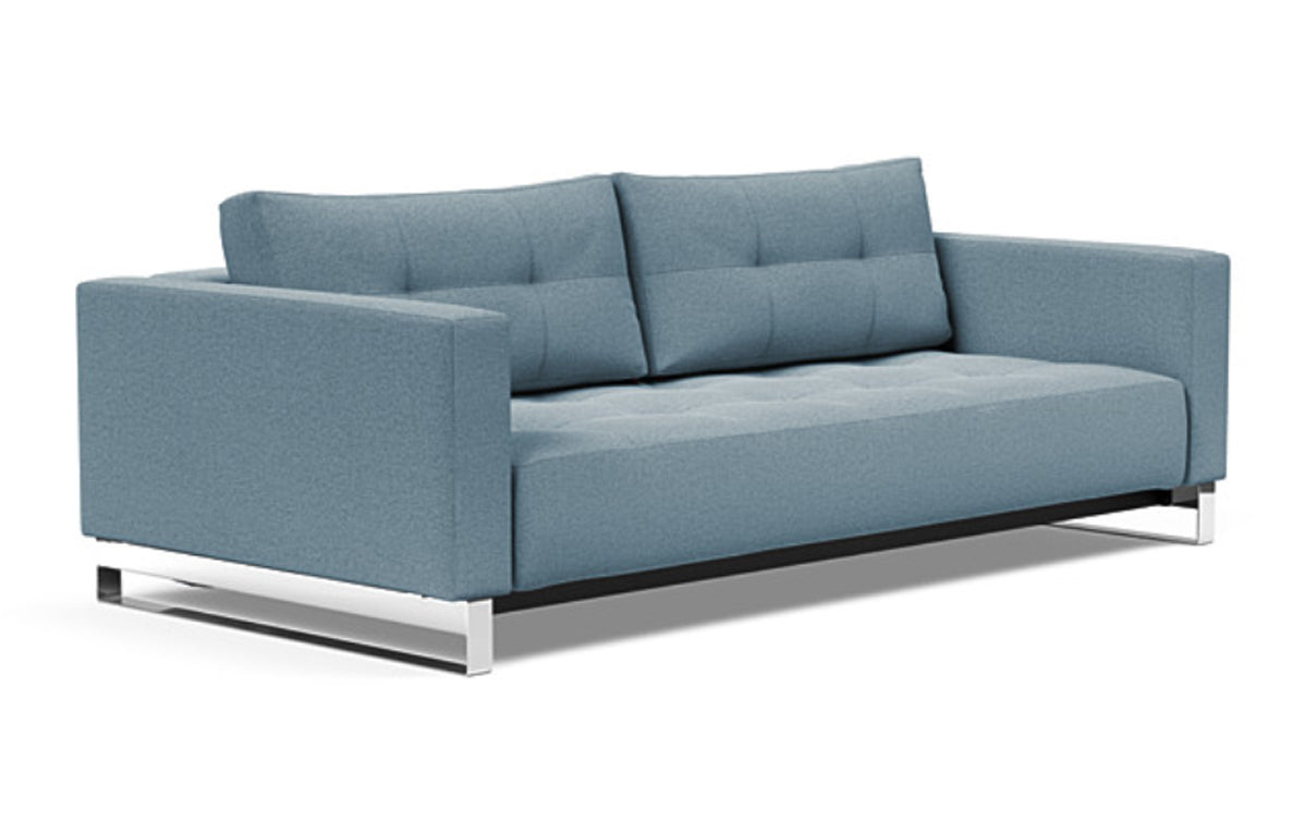Cassius D.E.L. Sofa Bed by Innovation - 558 Soft Indigo.
