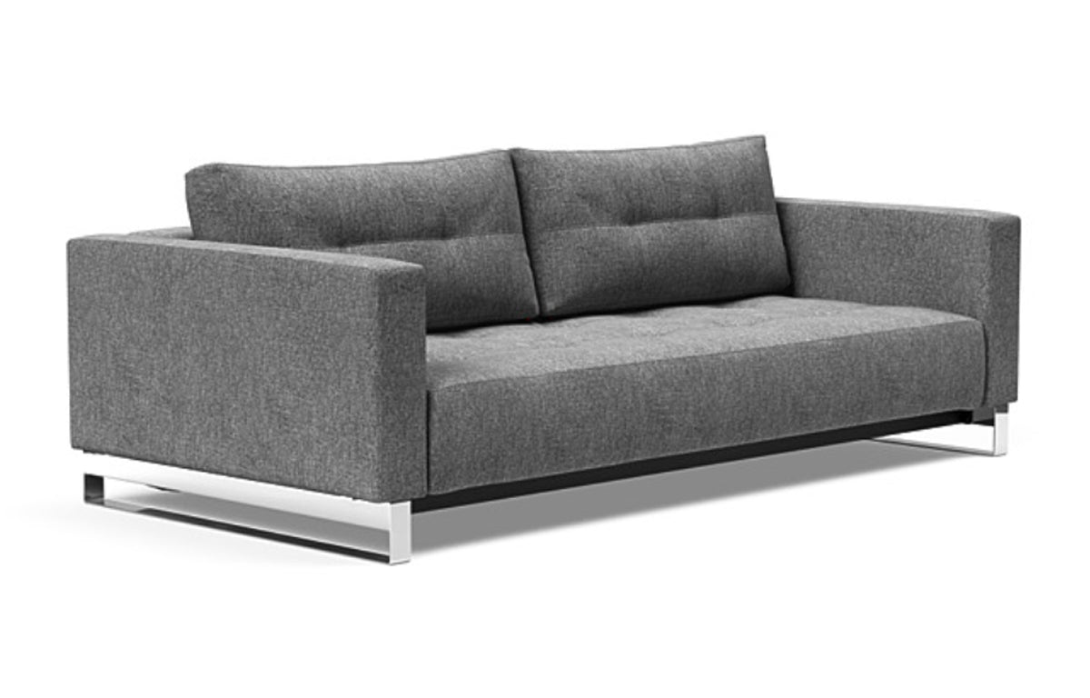 Cassius D.E.L. Sofa Bed by Innovation - 563 Twist Charcoal.