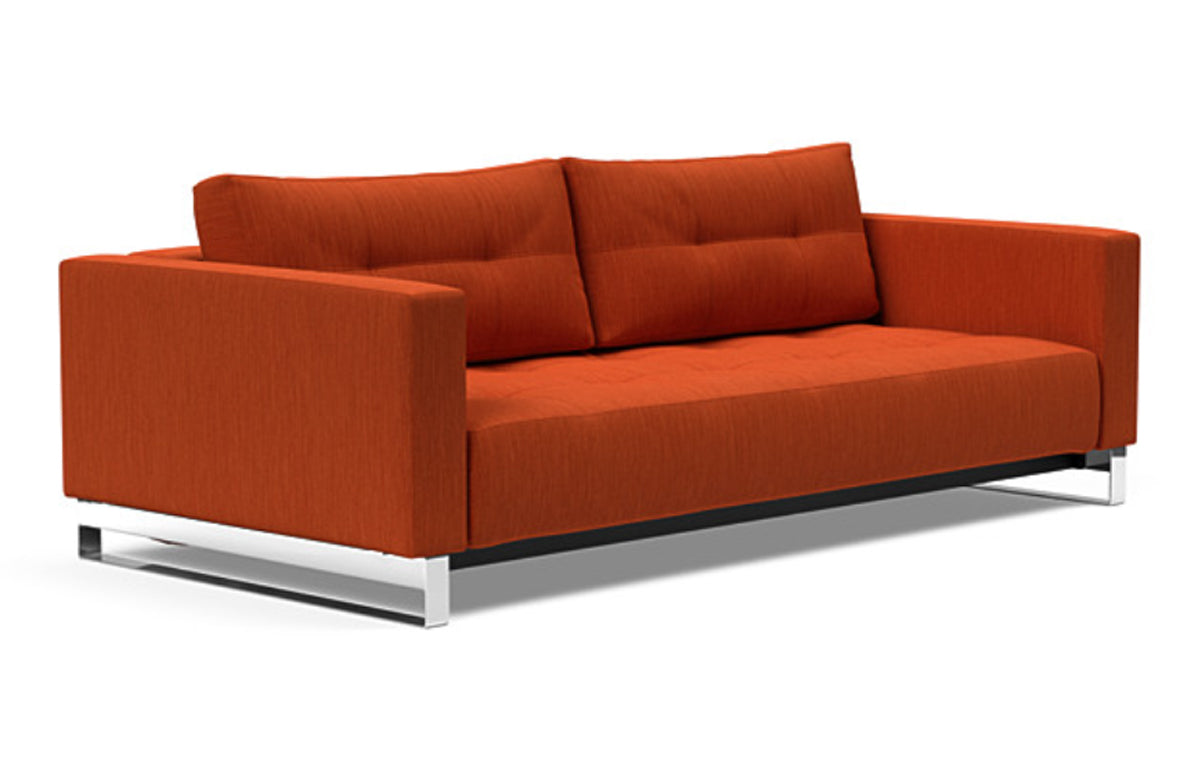 Cassius D.E.L. Sofa Bed by Innovation - 506 Elegance Paprika.