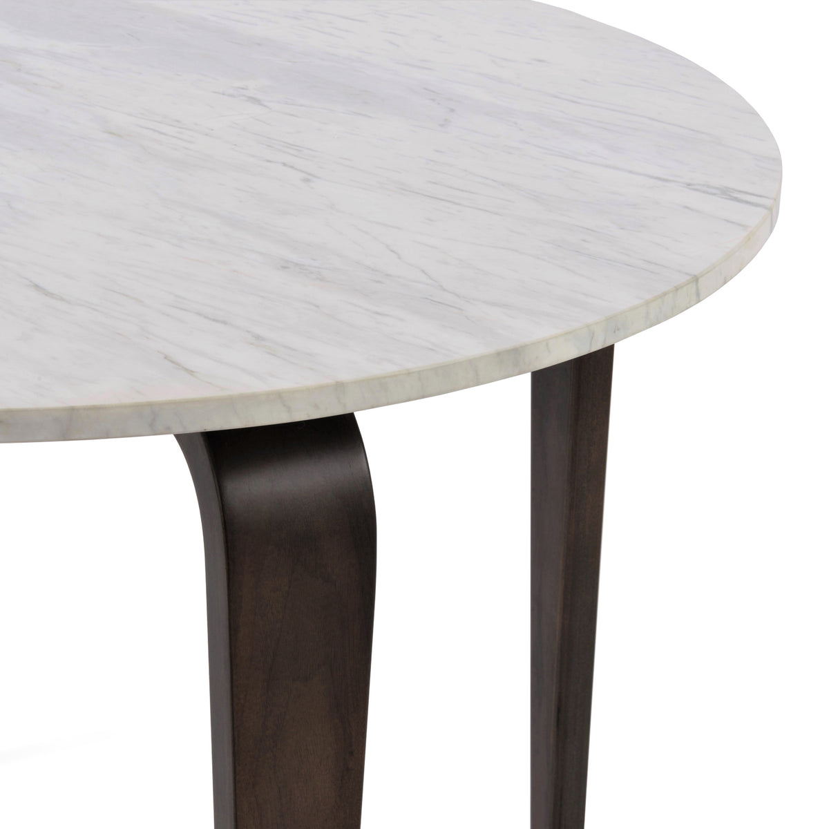 Chanelle Dining Table by SohoConcept, showing closeup view of dining table.