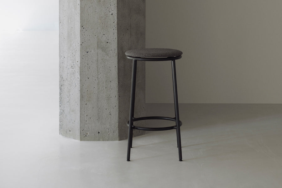 Circa Barstool by Normann Copenhagen, showing circa barstool in live shot.