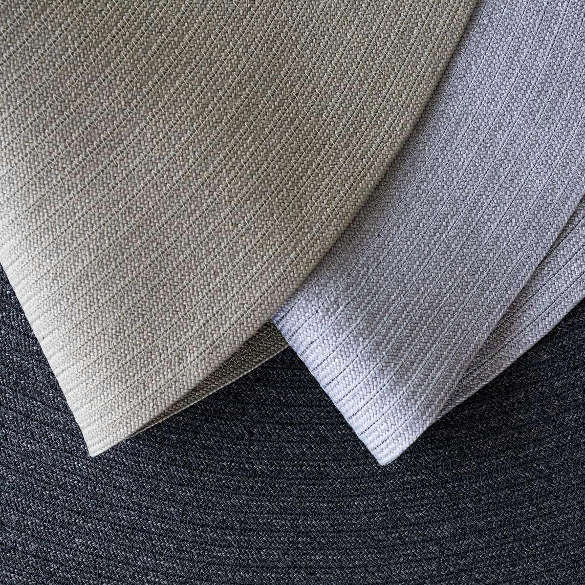 Circle Rug by Cane-Line, showing circle rug in live shot.