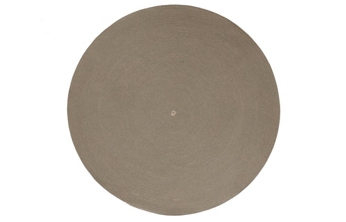 Circle Rug by Cane-Line - Round, Taupe Soft Rope.