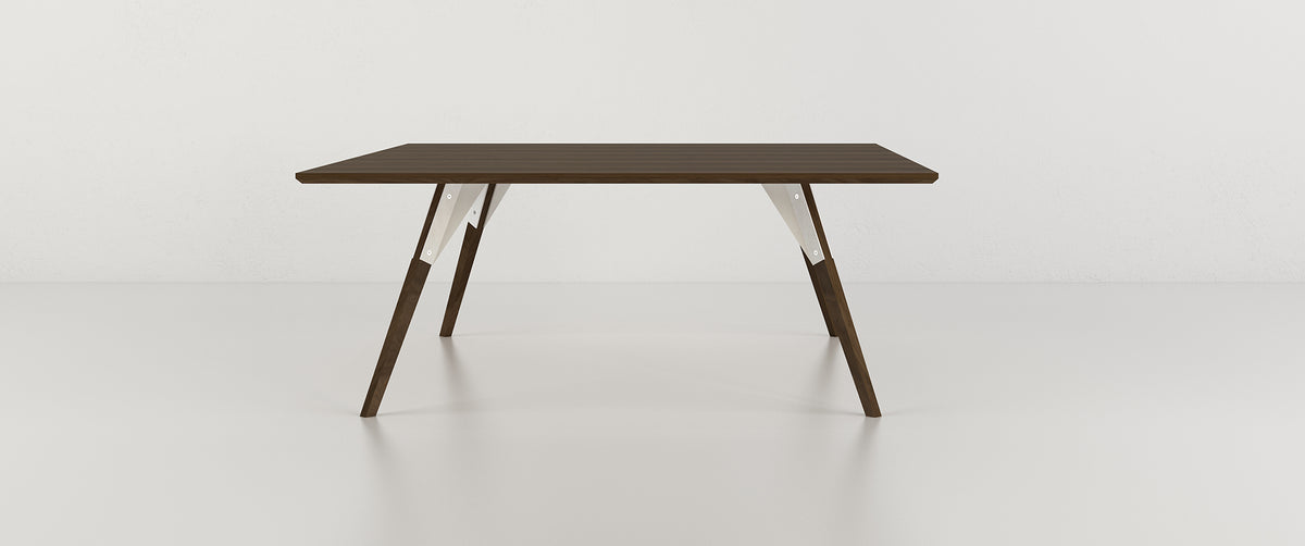 Clarke Coffee Table by Tronk Design, showing clarke coffee table in live shot.