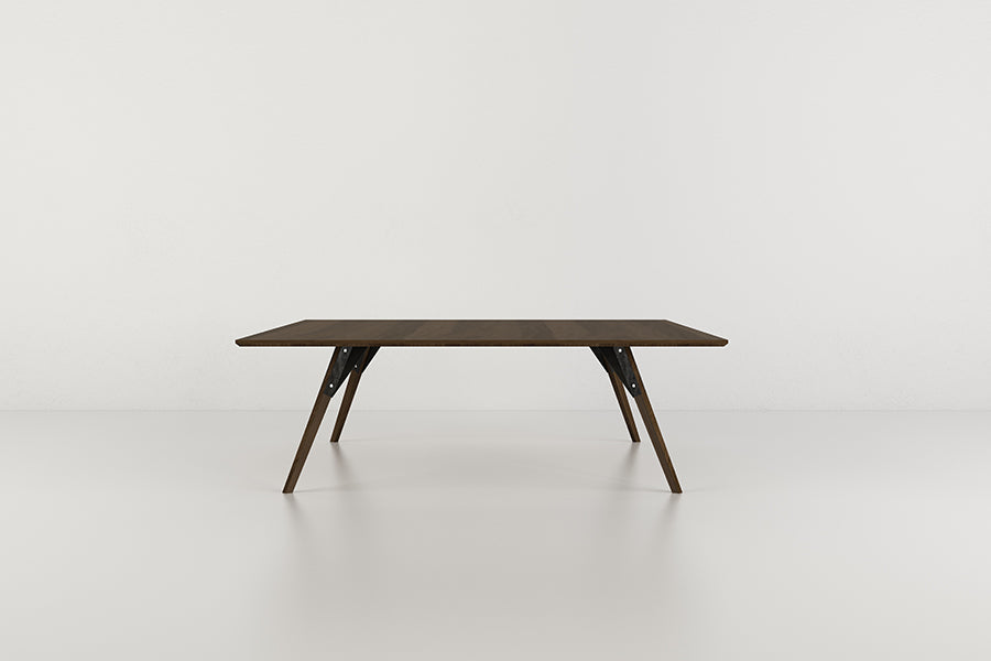 Clarke Coffee Table by Tronk Design, showing clarke coffee table in live shot.