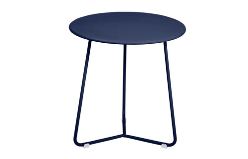 Cocotte Small Side Table by Fermob - Deep Blue (matte textured)