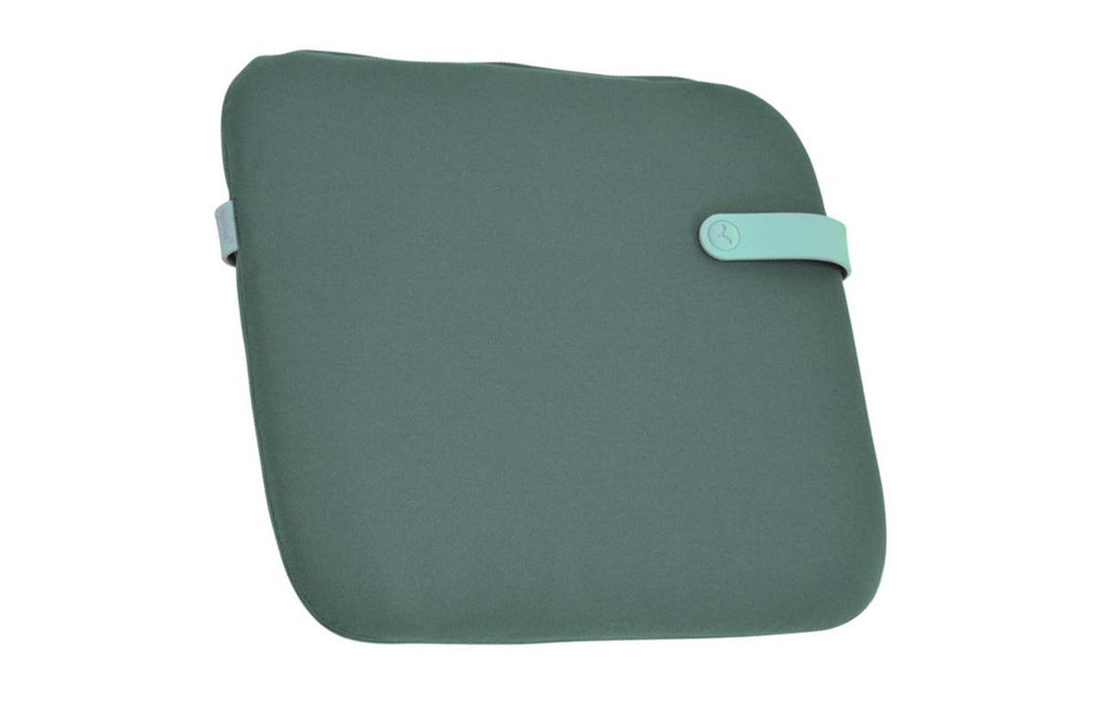 Color Mix Luxembourg Outdoor Cushion by Fermob - Safari Green.