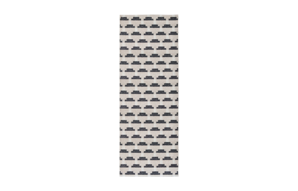 Confect Woven Plastic Rug by Brita - Nude Confect Woven Rug.