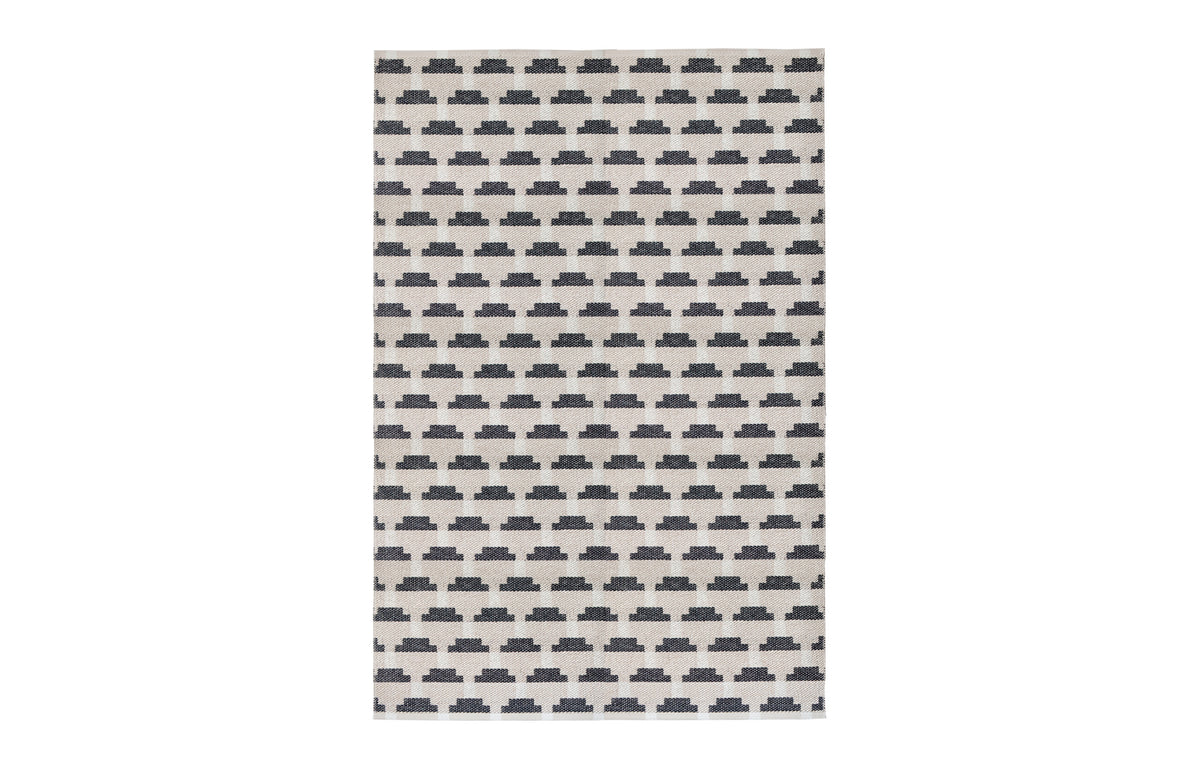 Confect Woven Plastic Rug by Brita - Nude Confect Woven Rug.