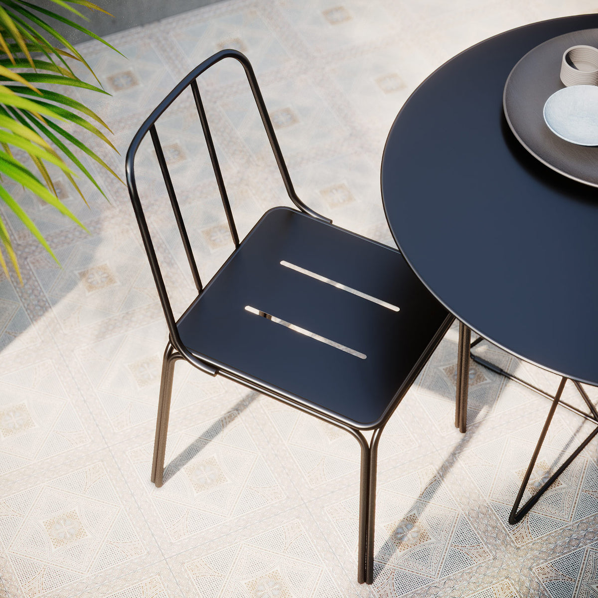 Conti Chair by Kollektiff, showing of conti chair in live shot.