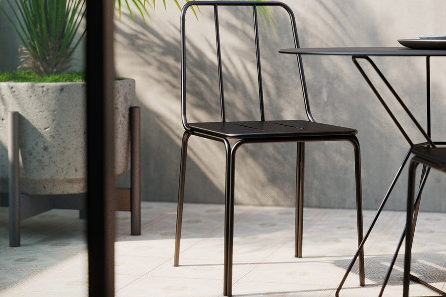 Conti Chair by Kollektiff, showing of conti chair in live shot.
