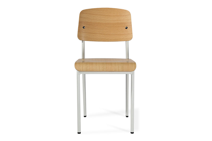 Coral Chair by SohoConcept, showing front view of dining chair.