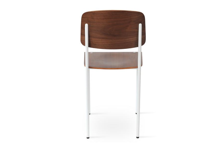 Coral Chair by SohoConcept, showing back view of dining chair.