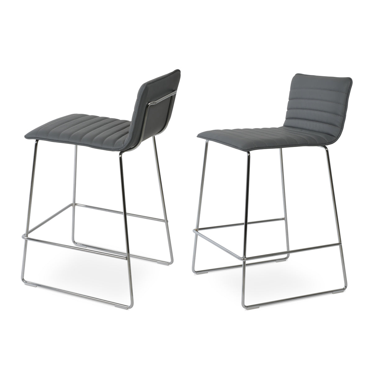 Corona Full Upholstery Wire Handle Stool – sohoConcept – Viesso