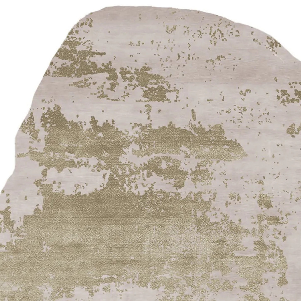Coste Di Moro 143 CO90 Rug by Second Studio, showing closeup view of coste di moro 143 co90 rug by second studio in taupe & faded gold.