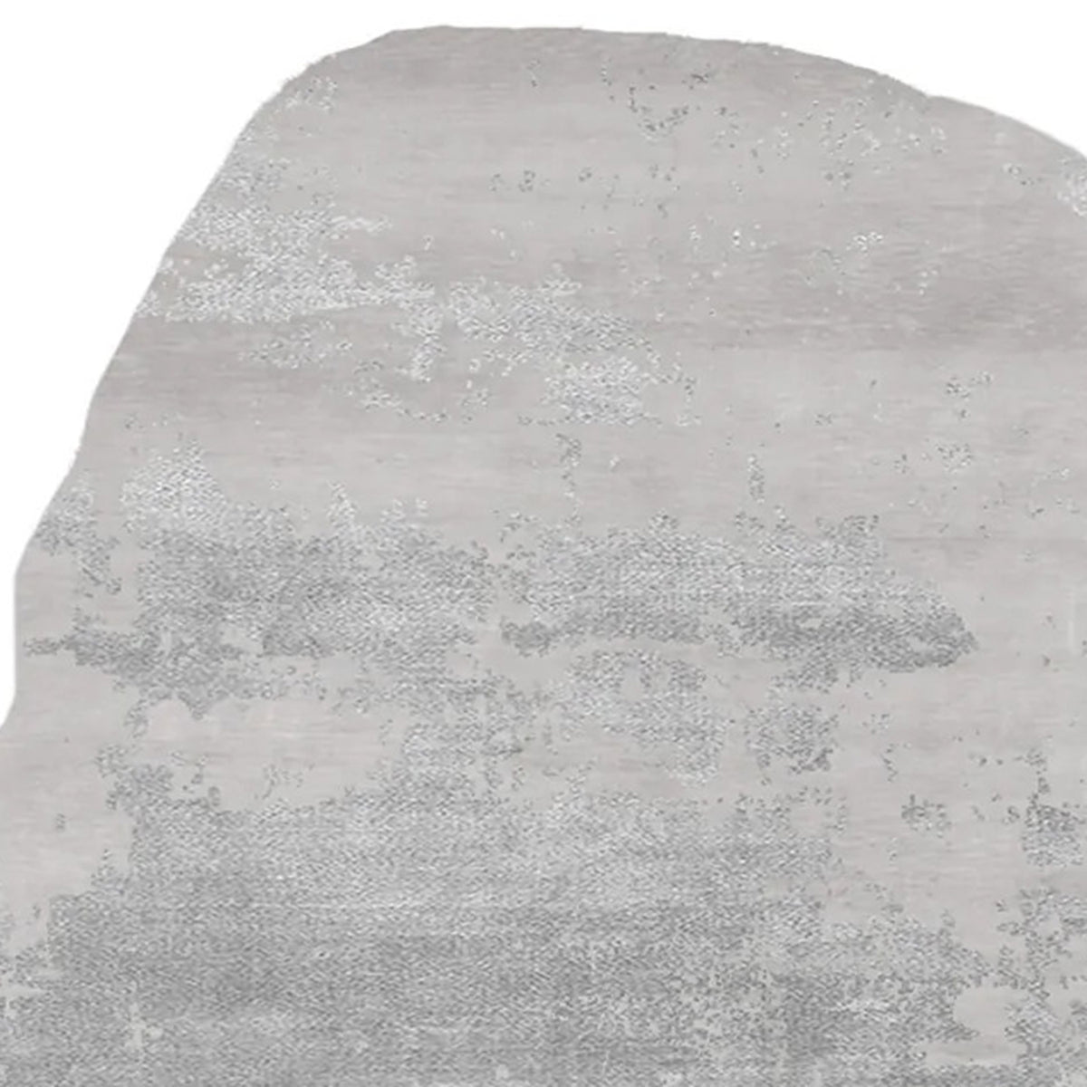 Coste Di Moro 144 CO144 Rug by Second Studio, showing closeup view of coste di moro 144 co144 rug by second studio in grey & silver.