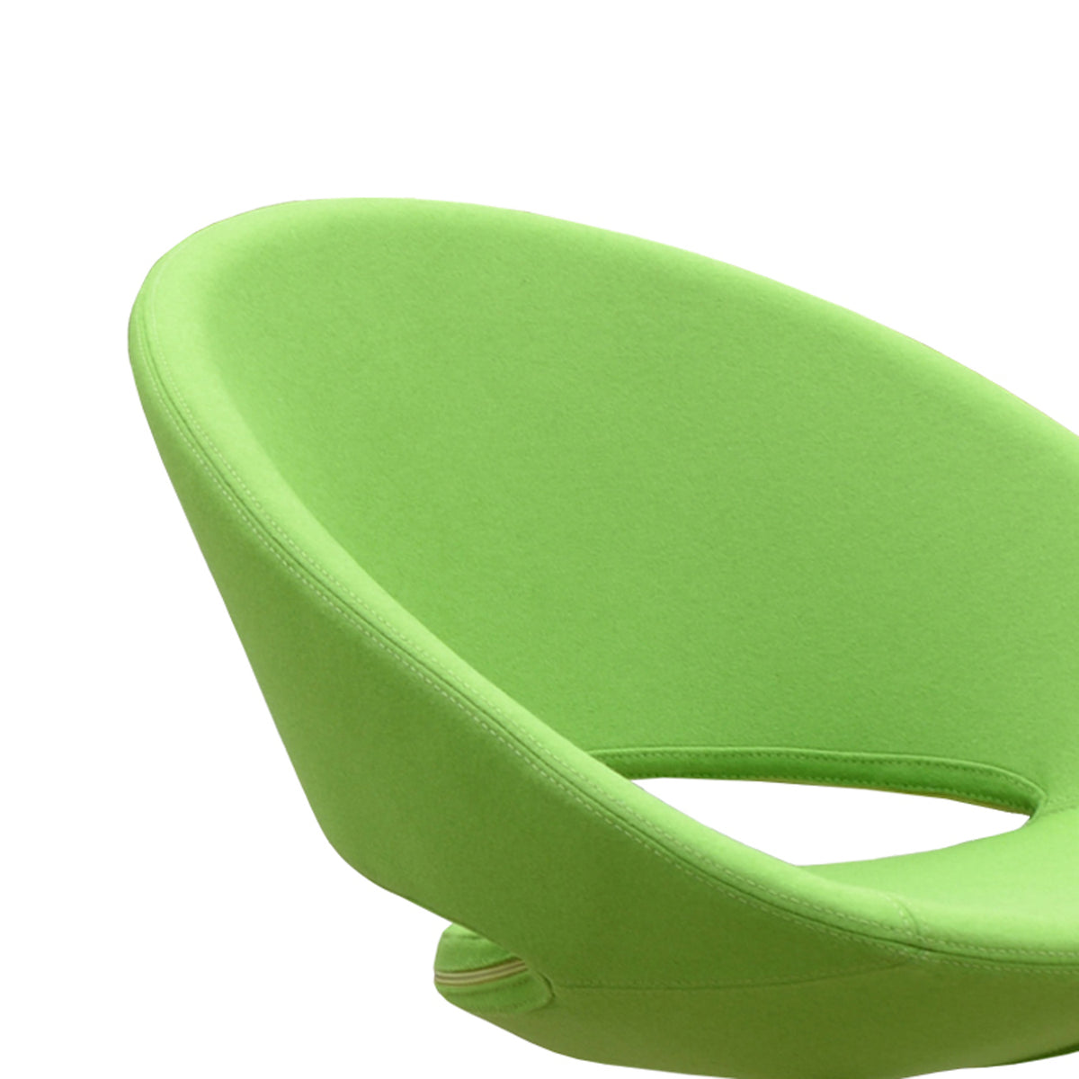 Crescent Large Seat Lounge Swivel 4 Star Chair by sohoConcept, showing closeup view of large seat lounge swivel 4 star chair.