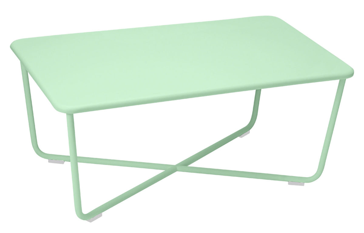 Croisette Low Table by Fermob - Opaline Green.