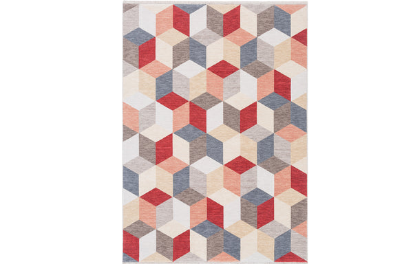 Cube 045.069.990 Cross Woven Rug by Ligne Pure.