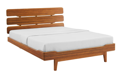 Currant Bedroom Collection by Greenington - Bed, Amber Bamboo Wood.