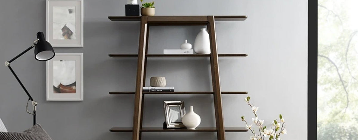 Currant Bookshelf by Greenington, showing currant bookshelf in live shot.