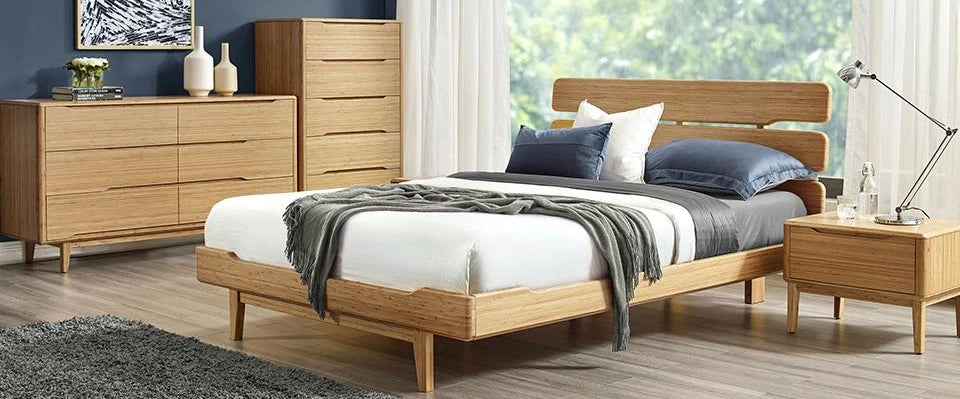 Currant Five Drawer Chest by Greenington, showing currant five drawer chest in live shot.