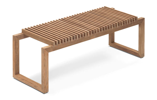 Cutter Outdoor Bench by Skagerak - Teak Wood.