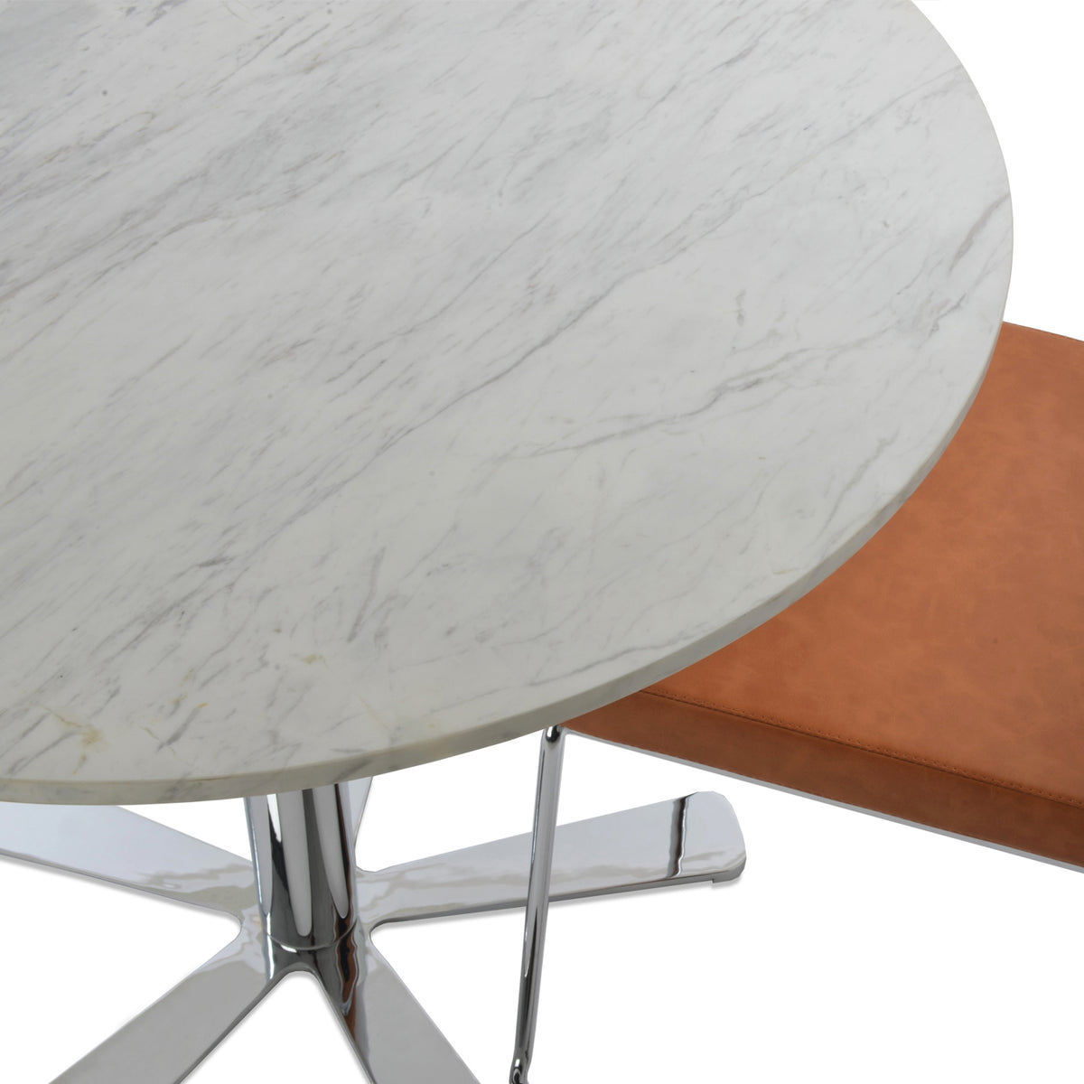 Daisy 5 Star Coffee Table by SohoConcept, showing closeup view of daisy 5 star coffee table.
