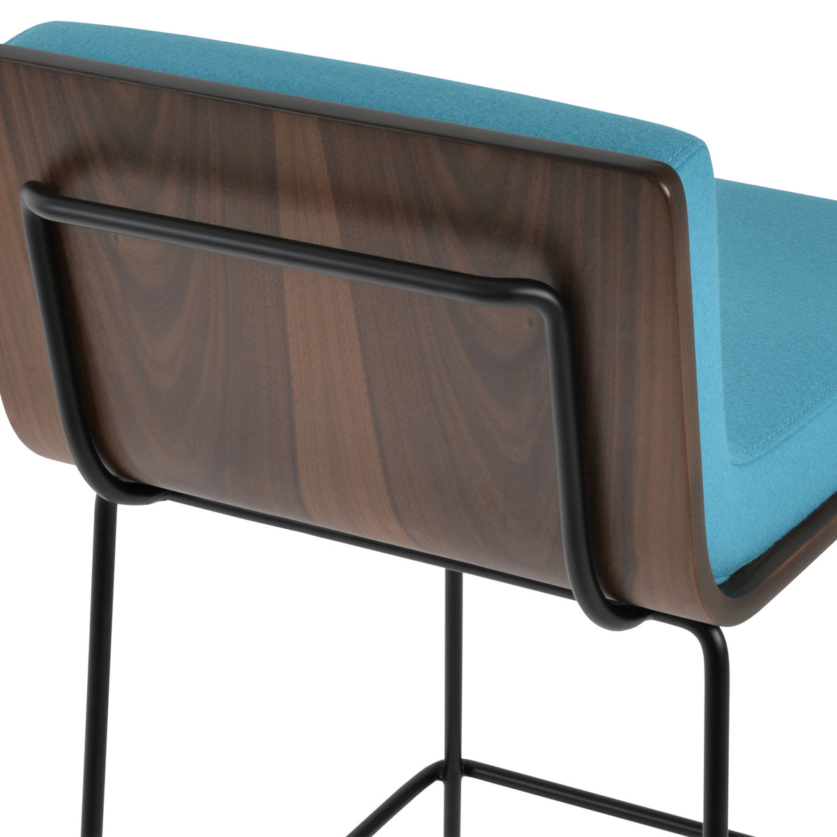 Dallas PL Wire Handle Back Stool by SohoConcept, showing closeup view of pl wire handle back stool.