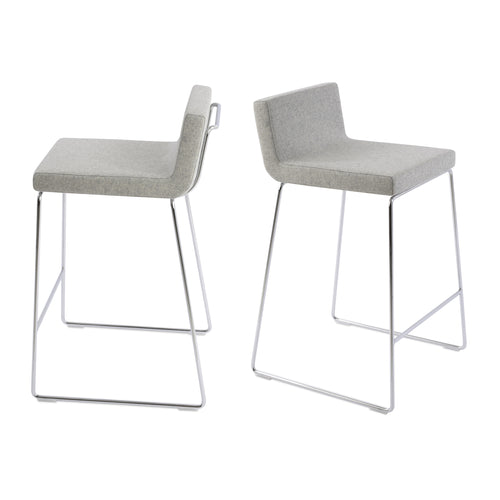 Dallas Wire Handle Back Stool by SohoConcept, showing wire handle back stools.